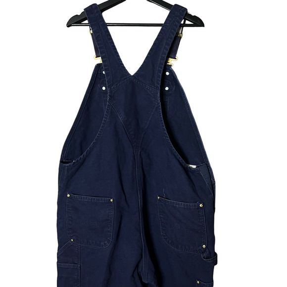 Carhartt Double Knee Duck Bib Overalls 42X28 - Picture 4 of 5
